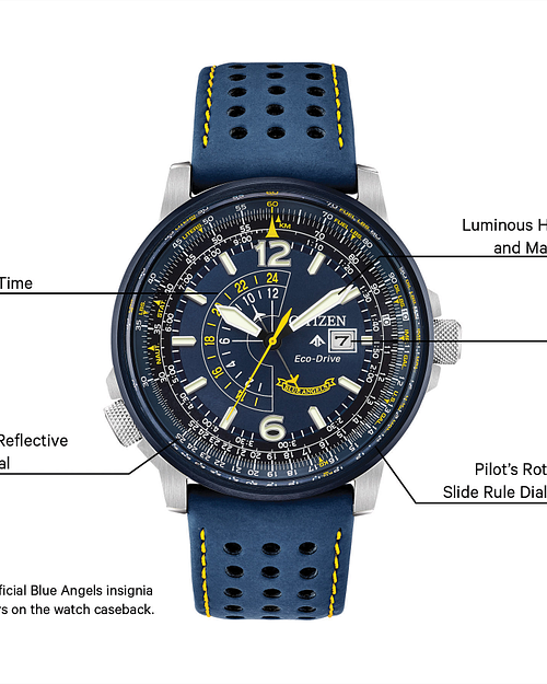 Citizen Promaster Nighthawk Men s Eco Drive Blue Dial Watch CITIZEN